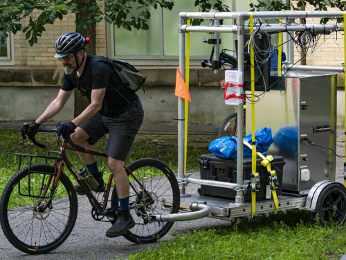 Station climatique mobile